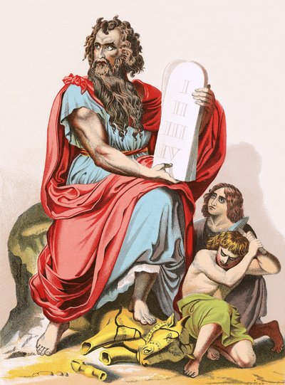 Moses von English School