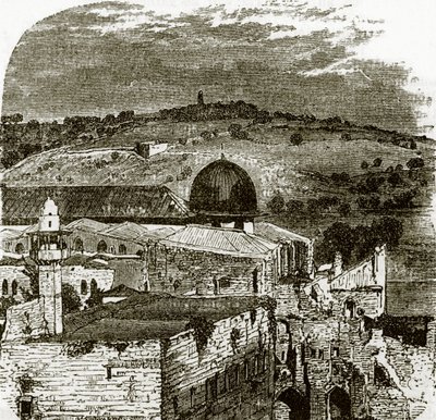 Ölberg von Jerusalem von English School