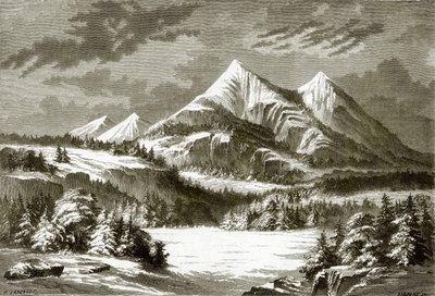 Berge von San Francisco von English School