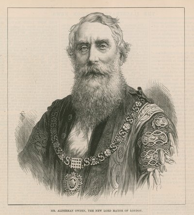 Mr Alderman Owden, Lord Mayor von London von English School