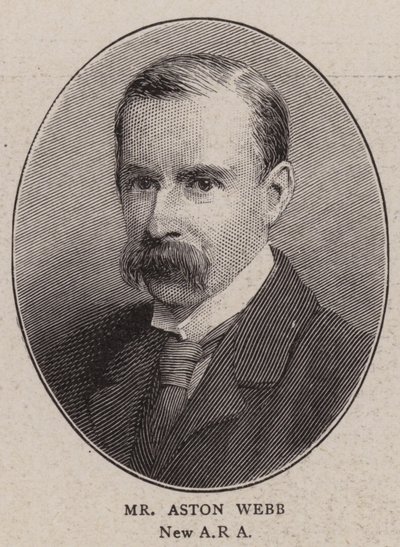 Mr. Aston Webb (Gravur) von English School
