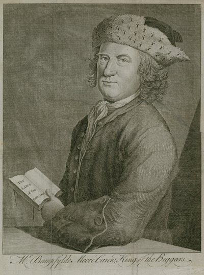 Mr Bampfylde Moore Carew, König der Bettler von English School