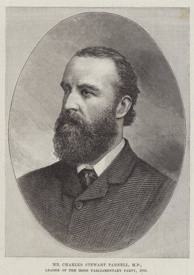 Herr Charles Stewart Parnell, MP, Führer der irischen Parlamentspartei von English School