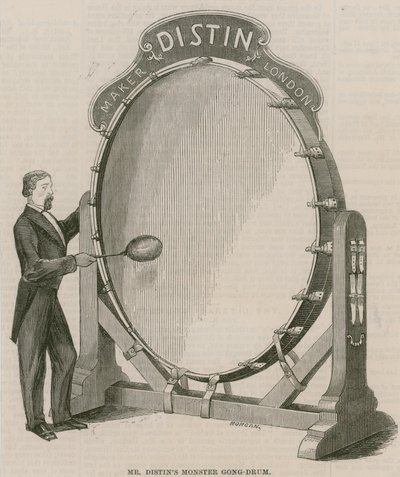 Mr. Distins Monster Gong-Trommel von English School