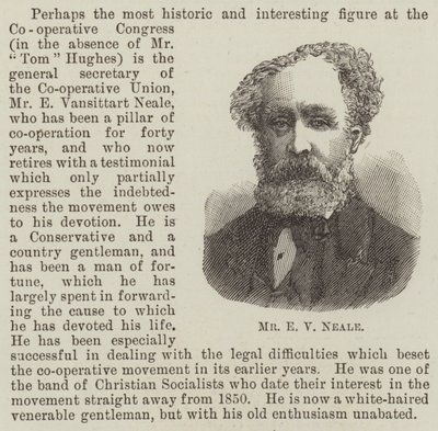 Herr E V Neale von English School