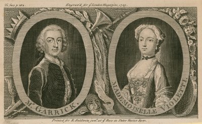 Mr. Garrick und Mademoiselle Violetti (Eva Marie Veigel) von English School