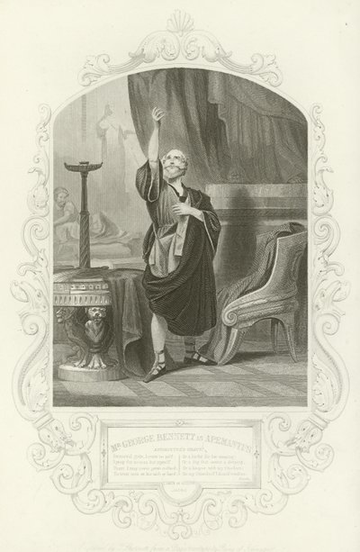 Mr. George Bennett als Apemantus, Apemantus