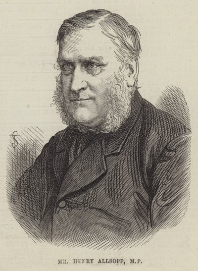 Herr Henry Allsopp, MP von English School