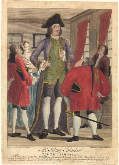 Mr. Henry Blacker, der britische Riese von English School
