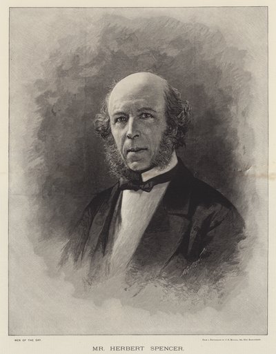 Herr Herbert Spencer (Stich) von English School
