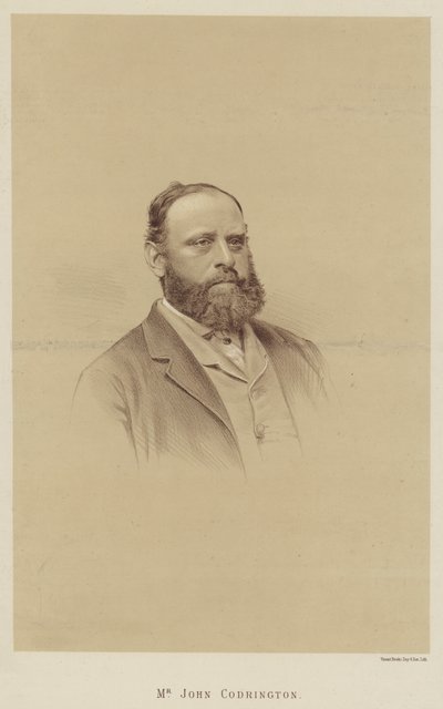 Mr. John Codrington (Lithographie) von English School