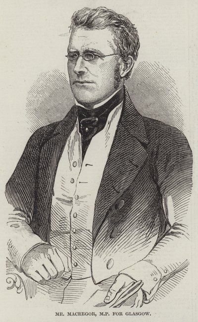 Mr. MacGregor, MP für Glasgow von English School
