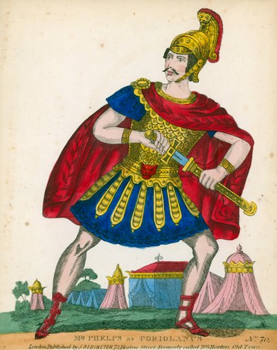 Mr Phelps als Coriolanus von English School