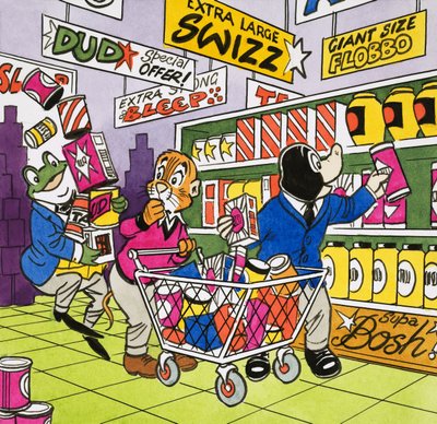 Herr Kröte im Supermarkt von English School