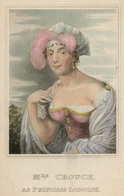 Mrs. Crouch als Prinzessin Lodolsk von English School