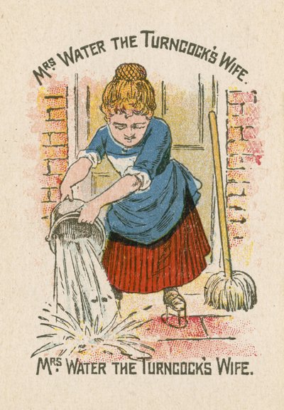 Frau Water die Frau des Wassermeisters von English School