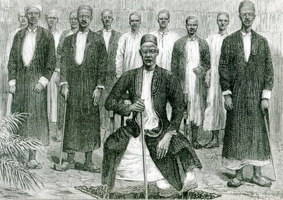 Mtesa, der Kaiser von Uganda und andere Häuptlinge von English School