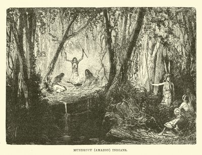 Munduruku-Indianer (Amazonas) von English School