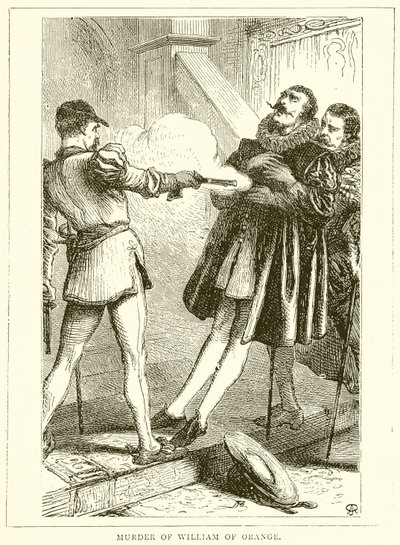 Mord an Wilhelm von Oranien von English School