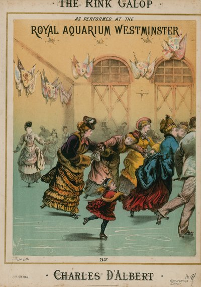 Musikpartitur für The Rink Galop von Charles DAlbert von English School