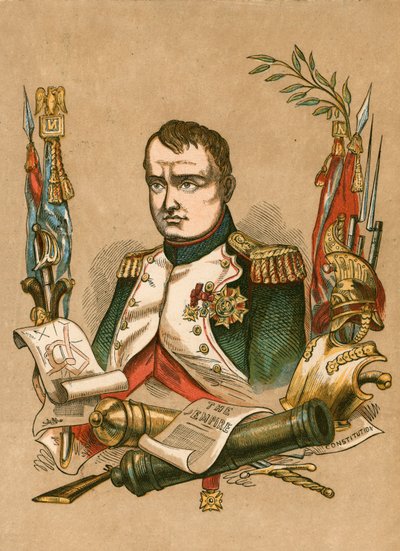 Napoleon Bonaparte von English School