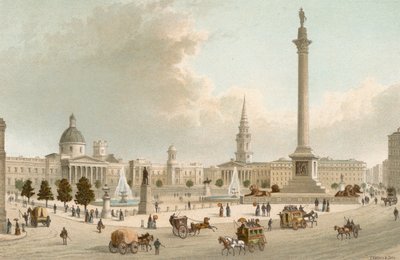 Nationalgalerie--Trafalgar Square von English School