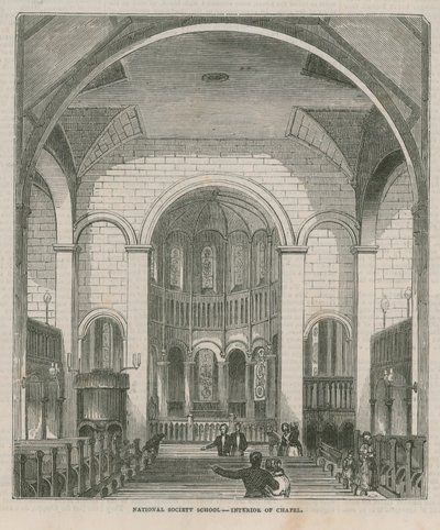 National Society - Innenansicht der Kapelle von English School