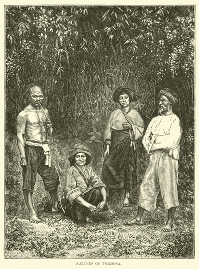 Einheimische von Formosa von English School