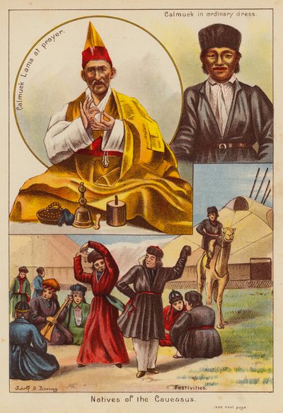 Einheimische des Kaukasus von English School