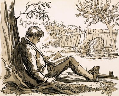 Der Naturforscher David Douglas wurde durch die Lektüre von Robinson Crusoe inspiriert von English School