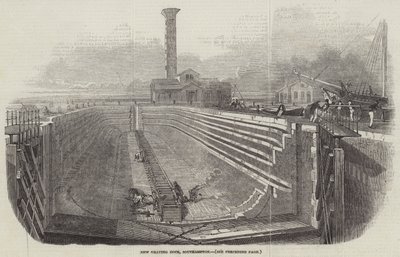 Neues Trockendock, Southampton von English School