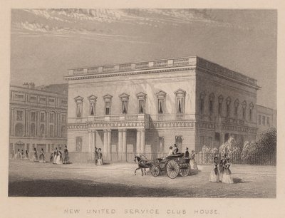 New United Service Clubhaus, London von English School