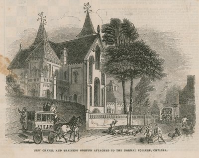 Neue Kapelle und Trainingsgelände von English School