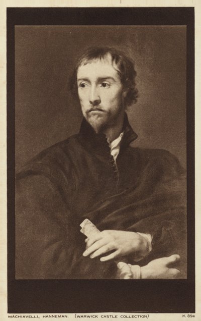 Niccolò Machiavelli, italienischer Diplomat, Politiker, Philosoph und Schriftsteller von English School