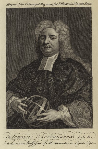 Nicholas Saunderson, L.L.D. von English School