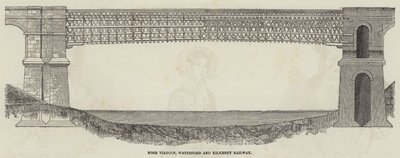 Nore-Viadukt, Waterford und Kilkenny Eisenbahn von English School