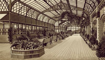 Nord-Devon: Victoria Promenade, Innenansicht von English School
