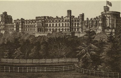 Nordfront, Windsor Castle von English School