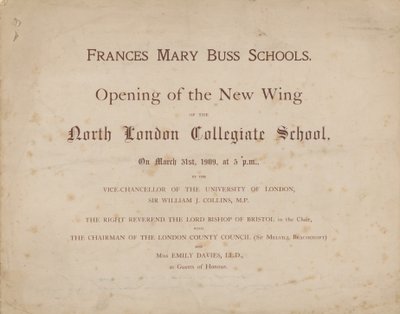 North London Collegiate School von English School