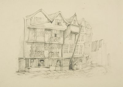 Nordseite der Baldwin Street von English School