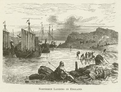 Nordmänner landen in England von English School