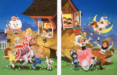 Kinderreimfiguren von English School