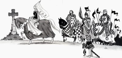 Illustration eines Kinderreims von English School