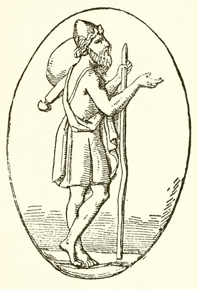 Odysseus bettelt von English School