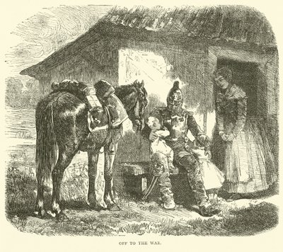 Ab in den Krieg, Oktober 1870 von English School
