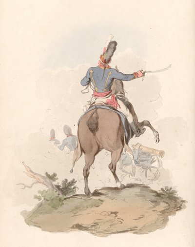 Offizier der Königlichen Pferdeartillerie von English School
