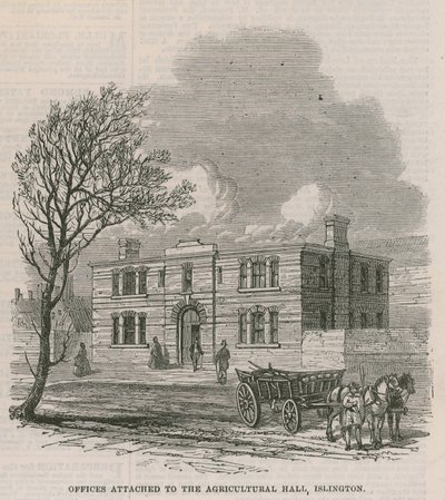 Büros der Landwirtschaftshalle von English School