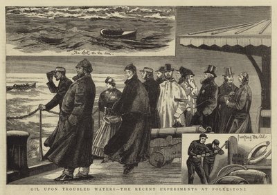 Öl auf unruhigen Gewässern, die jüngsten Experimente in Folkestone von English School