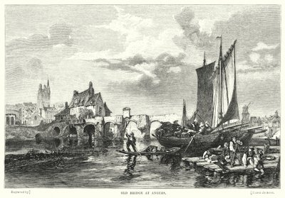 Alte Brücke in Angers von English School