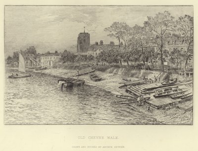 Alte Cheyne Walk von English School
